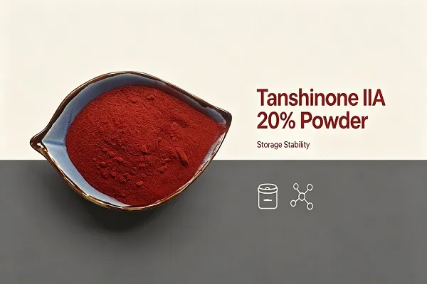 Tanshinone IIA 20% Powder storage stability requirement